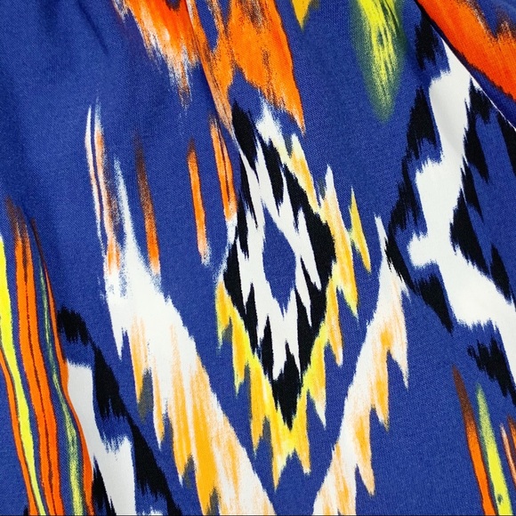 NWT Tribal Print High Waisted Shorts - Picture 2 of 4